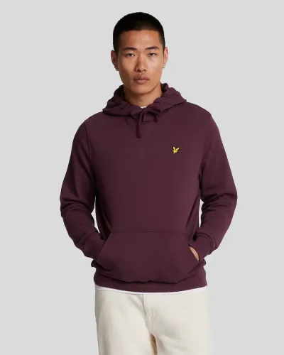Pullover Hoodie Z562 BURGUNDY  