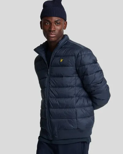 Funnel Neck Wadded Jacket Z271 DARK NAVY  