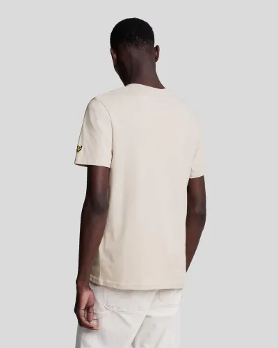 Embroidered T-Shirt X428 DRIED SAGE/ COVE  