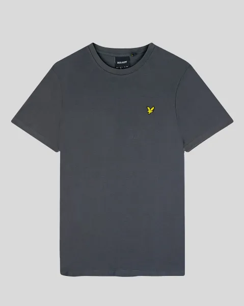 Plain T-Shirt  W635 Gunmetal 