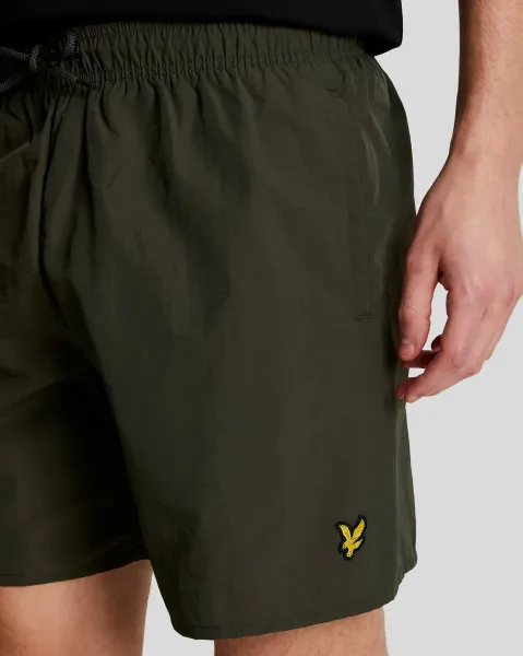 Plain Swim short  W485 Olive 