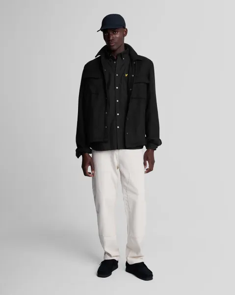 Plain Oxford Shirt  Z865 Jet Black 