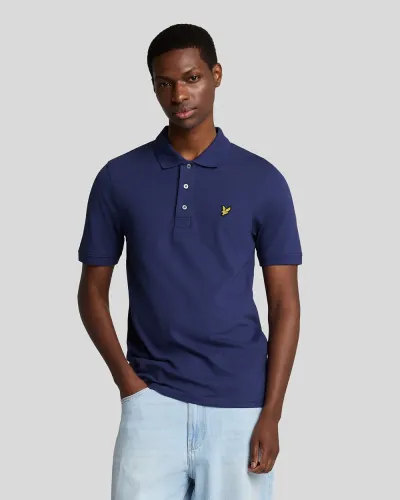 Plain Polo Shirt  X568 Deep Indigo 