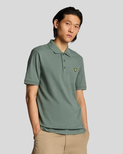 Plain Polo Shirt  X583 Green Mercurial 