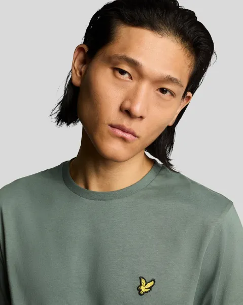 Plain T-Shirt  X583 Green Mercurial 