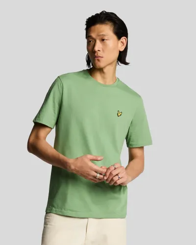 Plain T-Shirt  X576 Smoke Green 