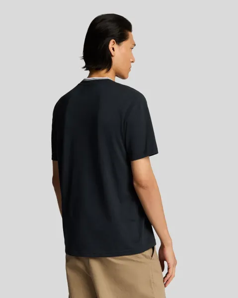 Tipped Superfine T-shirt  Z271 Dark Navy 