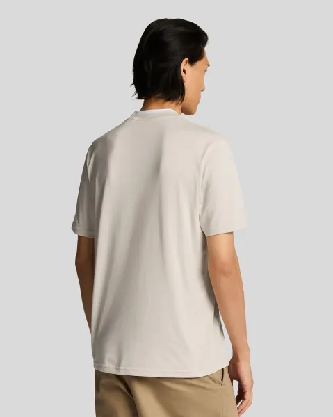 Tipped Superfine T-shirt  W870 Cove 