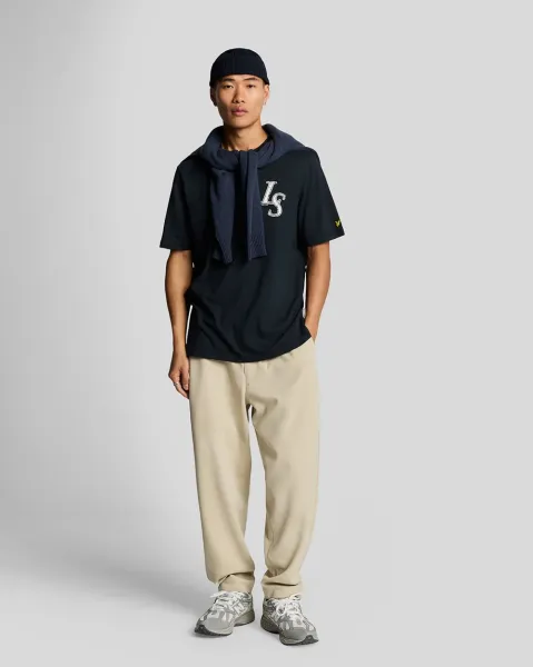 Emblem Graphic T-shirt  Z271 Dark Navy 