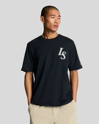 Emblem Graphic T-shirt  Z271 Dark Navy 