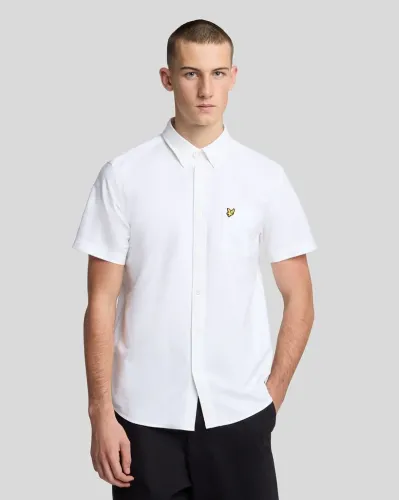 Short leeve Oxford hirt  626 White 