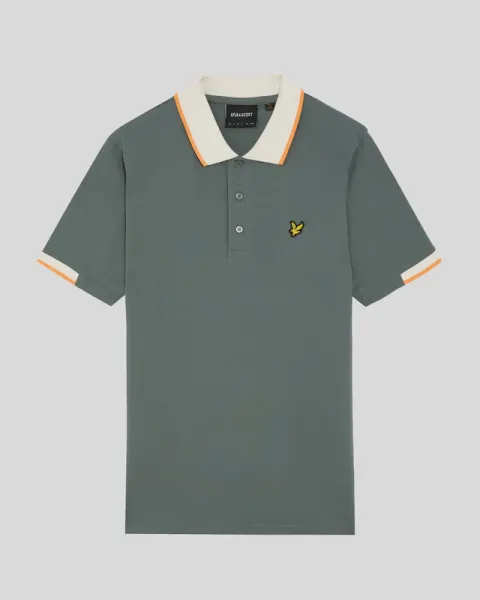 Half Tipped Polo Shirt  X583 Green Mercurial 