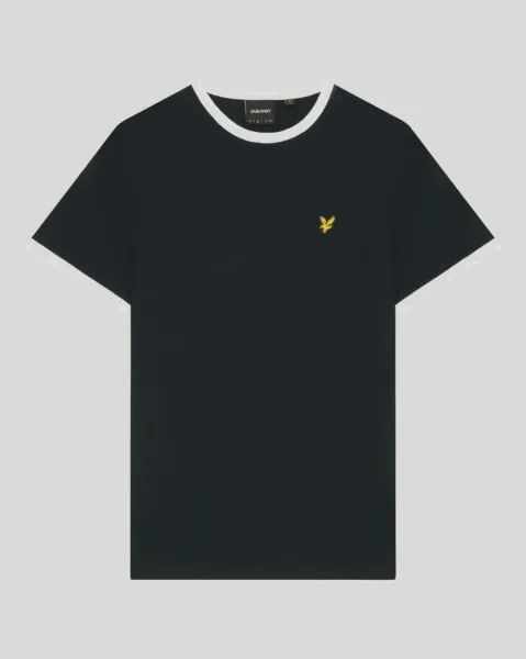 Ringer T-shirt  W403 Dark Navy/ White 