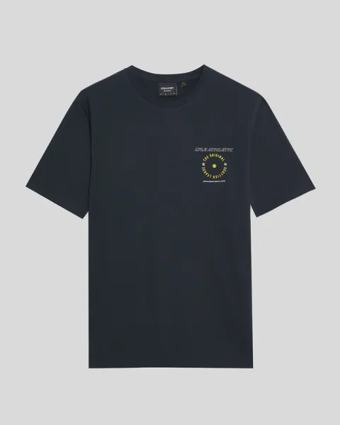 Lyle Athletic Graphic T-shirt  Z271 Dark Navy 