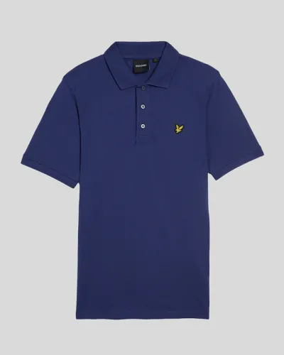 Plain Polo Shirt  X568 Deep Indigo 