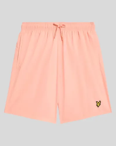 Plain swim short  X586 Coral tand 