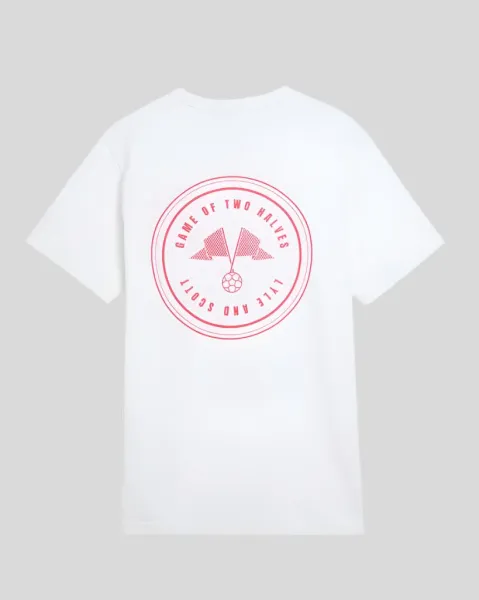 Game of Two Halves Graphic T-Shirt X811 Dark Navy/ Mojave 