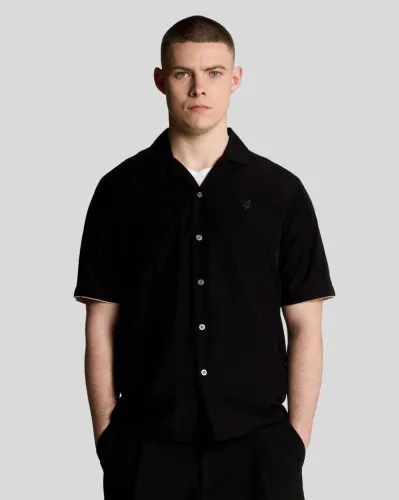 Contrast Cuff hirt X837 Jet Black/ ilk Honey 