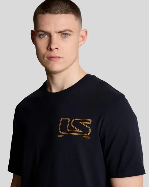 Polaroid Graphic T-Shirt Z271 Dark Navy 