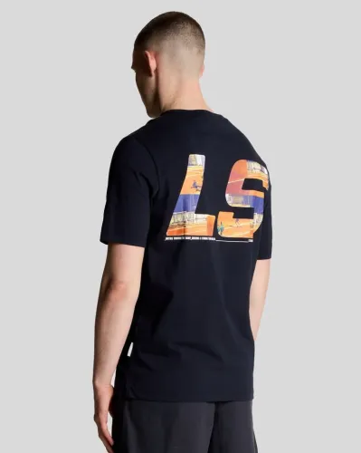 Polaroid Graphic T-Shirt Z271 Dark Navy 