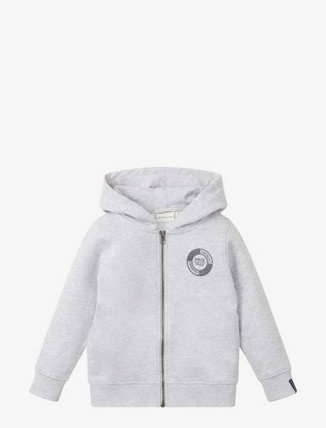 202 PRINTED ΜΠΛΟΥΖΑ ΠΑΙΔΙΚΟ BOY.LIGHT STONE GREY MELANGE.ΠΑΙΔΙΚΟ BOY