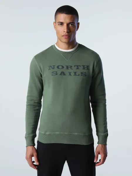 CORE CREWNECK SWEATSHIRT W/GRAPHIC ΦΟΥΤΕΡ ΑΝΔΡΙΚΟ