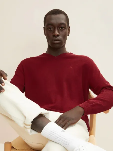 BASIC V-NECK S ΠΛΕΚΤΟ ΑΝΔΡΙΚΟ