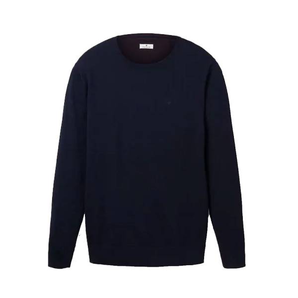 BAIC CREW NEC ΠΛΕΚΤΟ ΑΝΔΡΙΚΟ KNITTED NAVY MELANGE 
