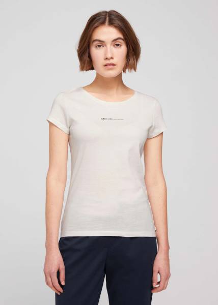 LIM FITTED LOGO TEE ΜΠΛΟΥΖΑ ΓΥΝΑΙΚΕΙΟ
