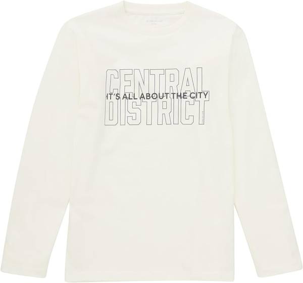 308 REGULAR PRINTED L ΜΠΛΟΥΖΑ ΠΑΙΔΙΚΟ BOY WOOL WHITE 