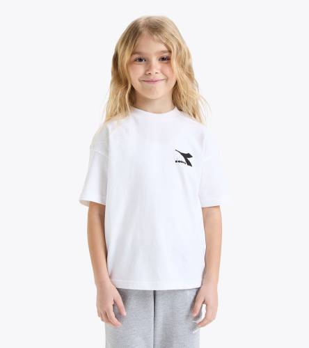 JU.DOUBE PACK T-SHIRT SS OGO ΜΠΛΟΥΖΑ ΠΑΙΔΙΚΟ UNISEX.OPTICA WHITE/IGHT MID G